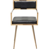 Chair with Armrest Jazz Rosegold