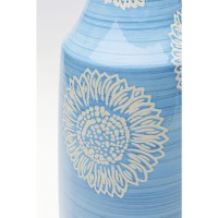 Vase Big Bloom bleu 47cm