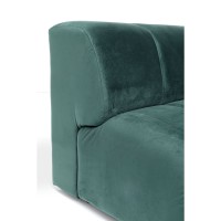Corner Sofa Belami Velvet Dark Green Right 265cm