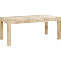 Table Puro 2 tiroirs 180x90cm