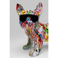 Deko Figur Comic Dog Glasses