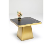 Tavolino d appoggio Miler oro 60x60cm