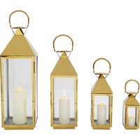 Lantern Giardino Gold (4/set)
