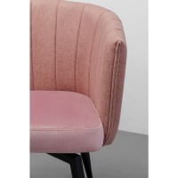 Chaise pivotante Merida rose